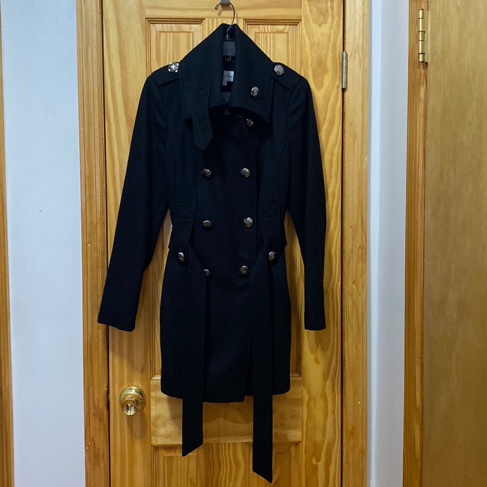 Calvin Klein Black Peacoat